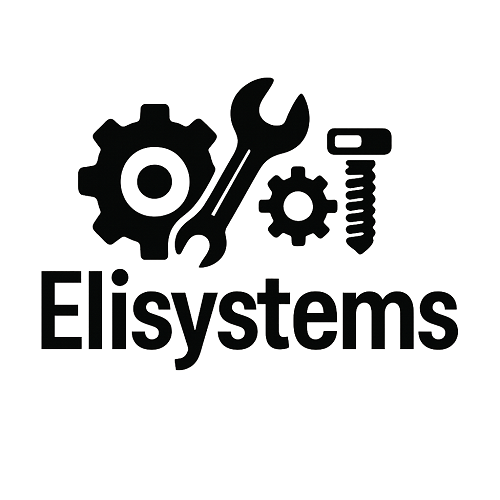 Logo de Elisystems avec des outils
